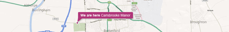 Carisbrooke Manor Location